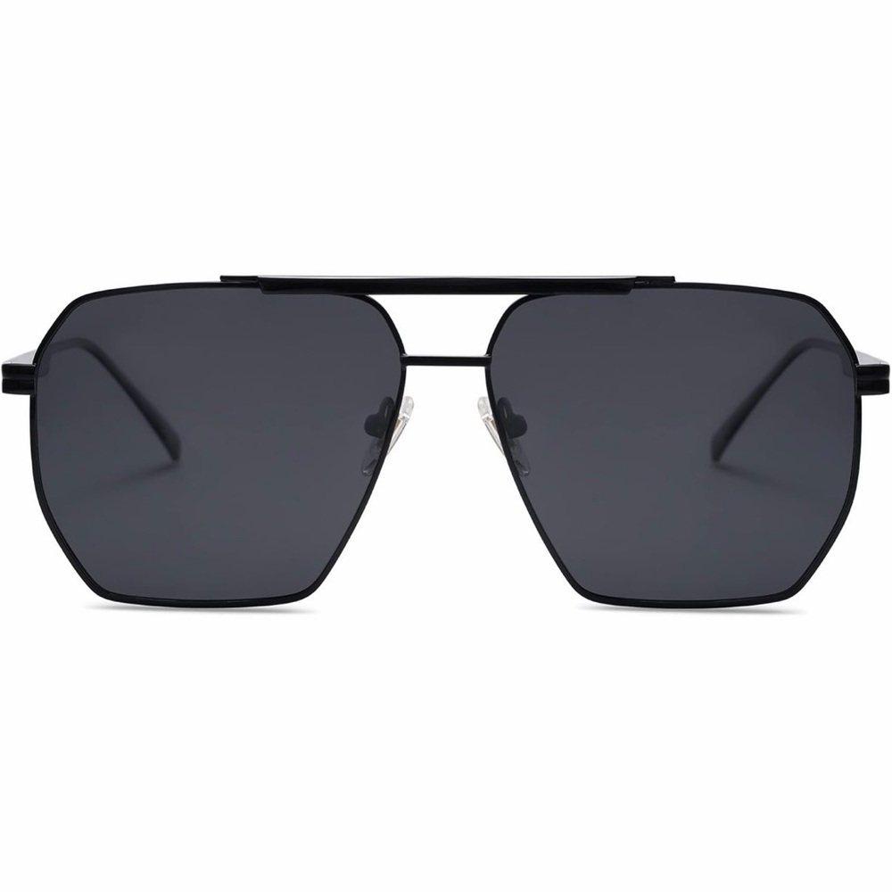 Stylish Black Geometric Sunglasses
